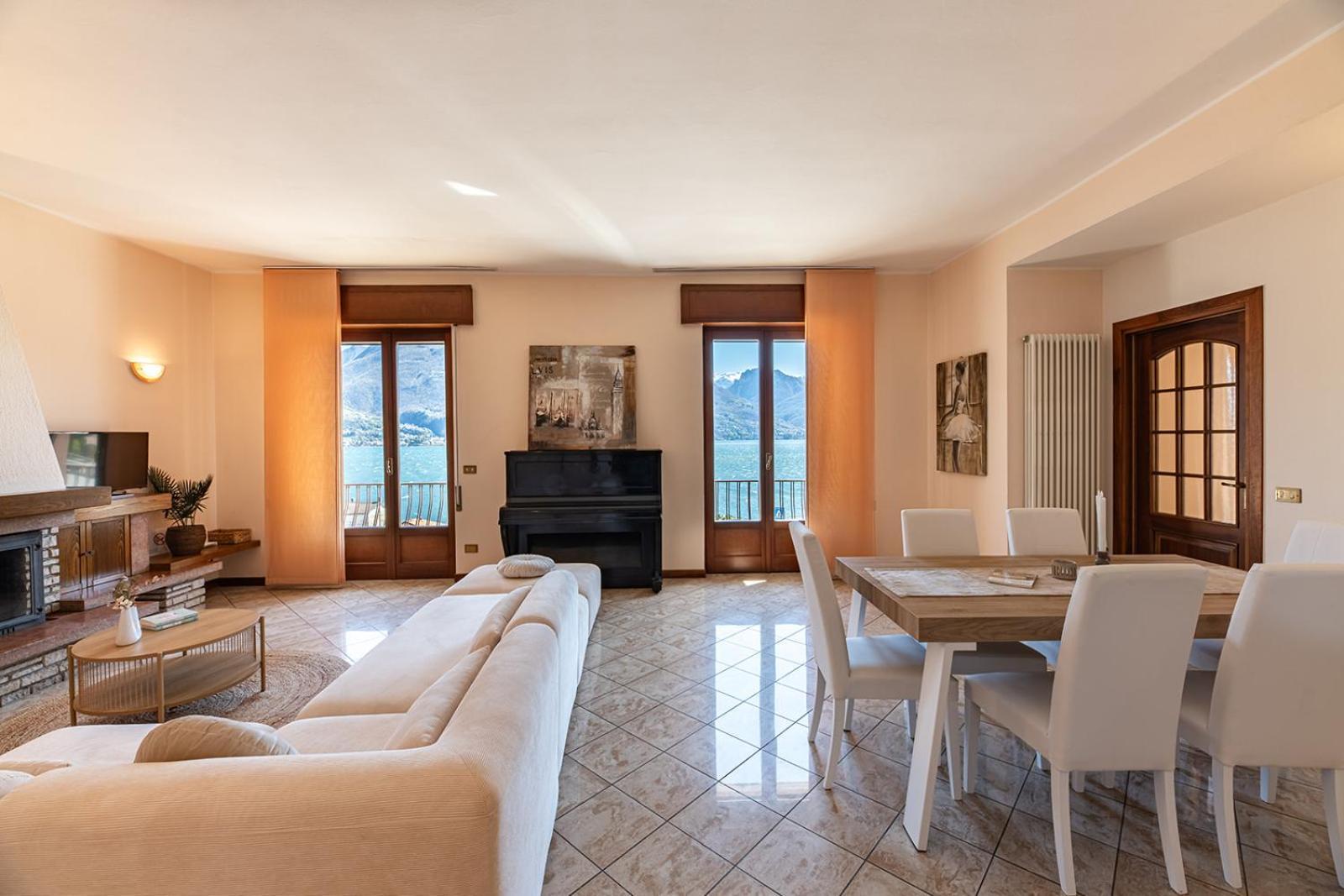 Appartamento Bellavista - Lake Como View - Near The Beach Cremia Extérieur photo