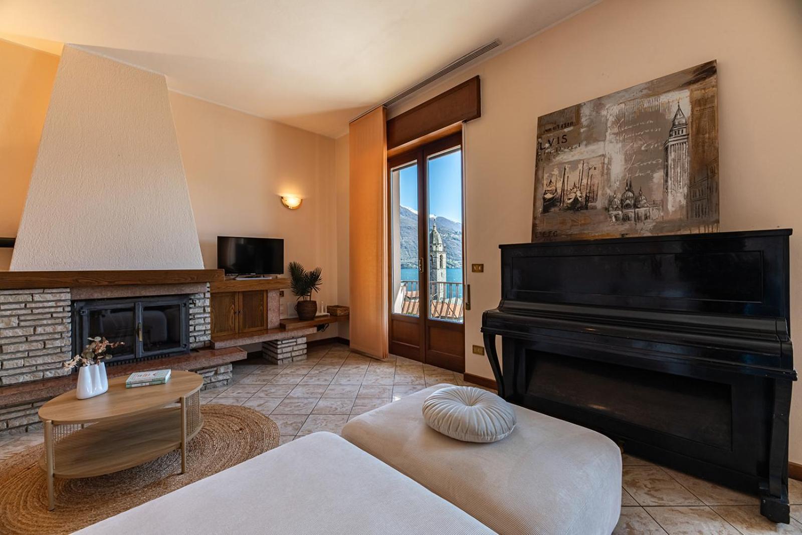 Appartamento Bellavista - Lake Como View - Near The Beach Cremia Extérieur photo