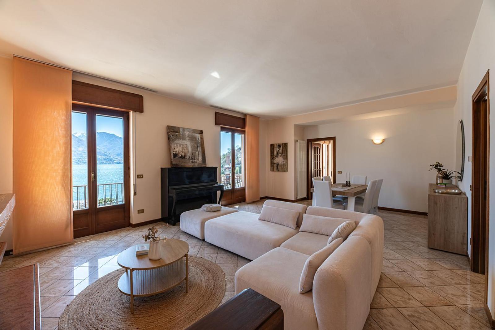 Appartamento Bellavista - Lake Como View - Near The Beach Cremia Extérieur photo