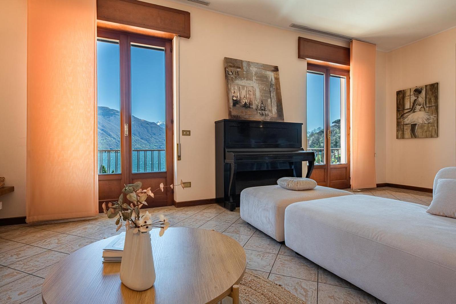 Appartamento Bellavista - Lake Como View - Near The Beach Cremia Extérieur photo